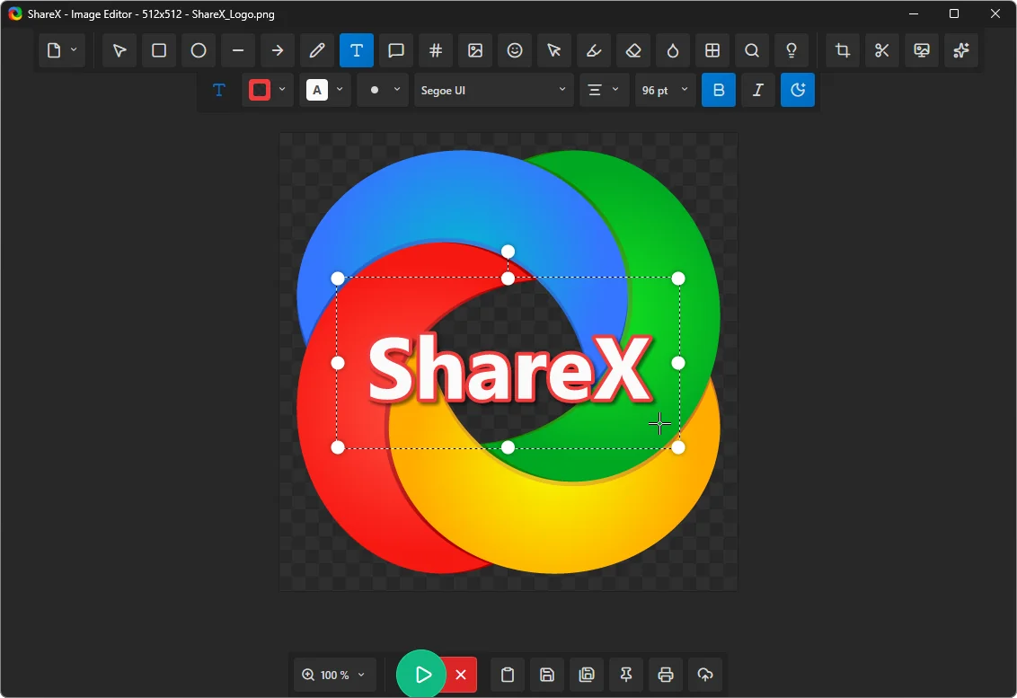 ShareX 图像编辑器