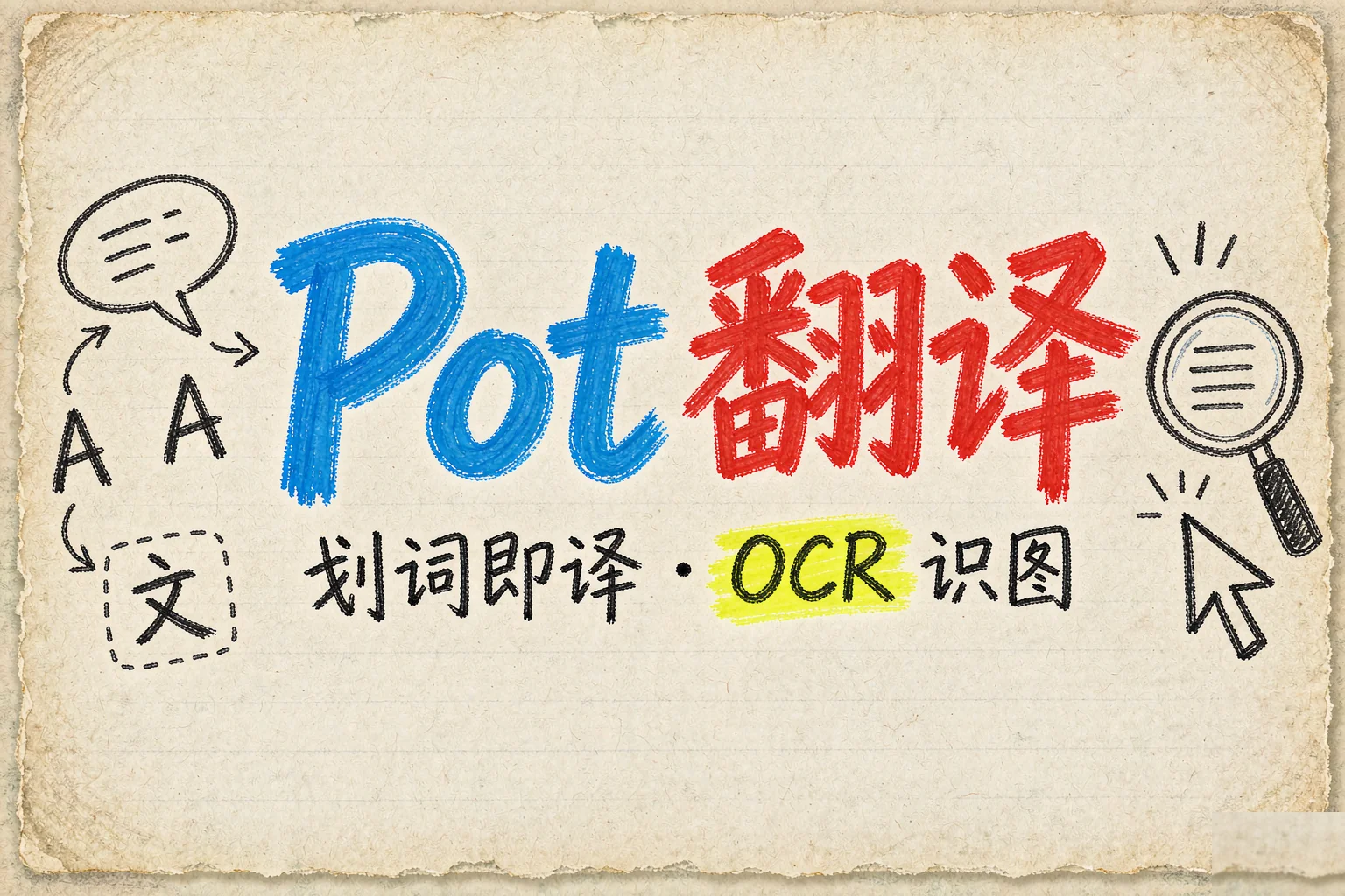 Pot:划词翻译 OCR 工具,多引擎并行对比结果